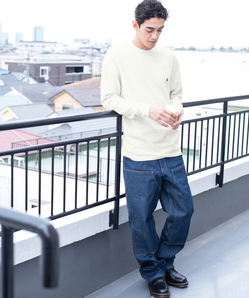 POLO RALPH LAUREN ワッフルロンT（Tシャツ/カットソー）｜POLO