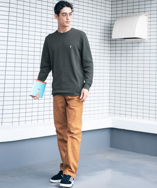 poloRalph LaurenポロラルフローレンワッフルロングTシャツ150 POLO RALPH LAUREN ポロ ラルフローレン 長袖 Tシャツ UNDERWEAR