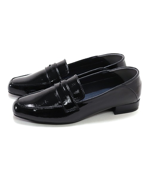 SESTO（セスト）の「バブーシュタイプのスクエアトゥコインローファー（ローファー・レディース・ブラック/ブラウン/ブラック系その他/グレイッシュベージュ・22.5cm/23.5cm/24.5cm/23.0cm/24.0cm/25.0cm/22.0cm）」の11枚目の写真