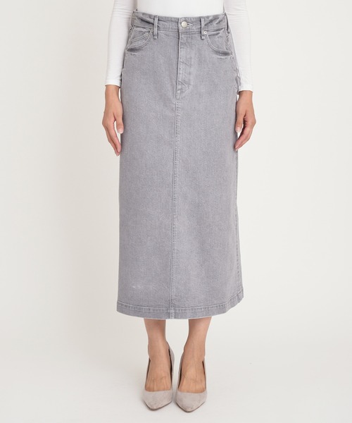 YANUK（ヤヌーク）の「ロングAラインスカート - Long A-Line Skirt 