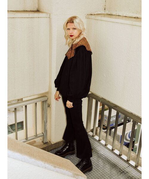 jouetie(ジュエティ)の「メローフィットフレアパンツ(その他パンツ・レディース・ブラック/ピンク/ブラウン/その他1・MEDIUM)」の15枚目の写真