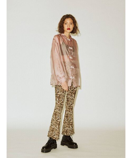 jouetie(ジュエティ)の「メローフィットフレアパンツ(その他パンツ・レディース・ブラック/ピンク/ブラウン/その他1・MEDIUM)」の16枚目の写真