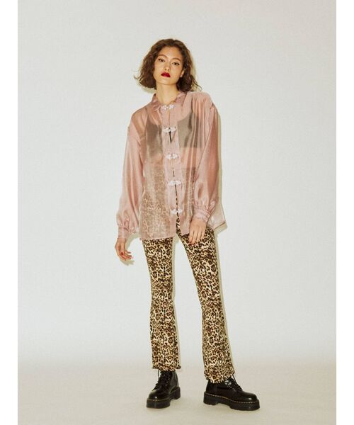 jouetie(ジュエティ)の「メローフィットフレアパンツ(その他パンツ・レディース・ブラック/ピンク/ブラウン/その他1・MEDIUM)」の17枚目の写真