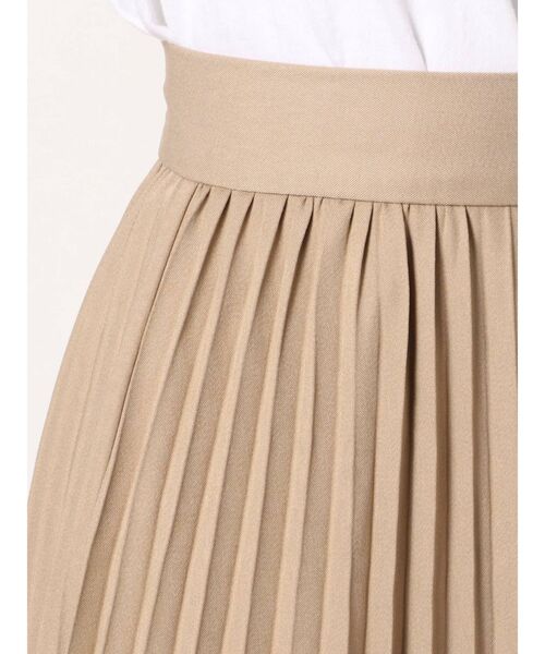 dazzlin（ダズリン）の「ダブルプリーツフレアスカート（スカート・レディース・ベージュ/ブラウン・SMALL/MEDIUM）」の17枚目の写真