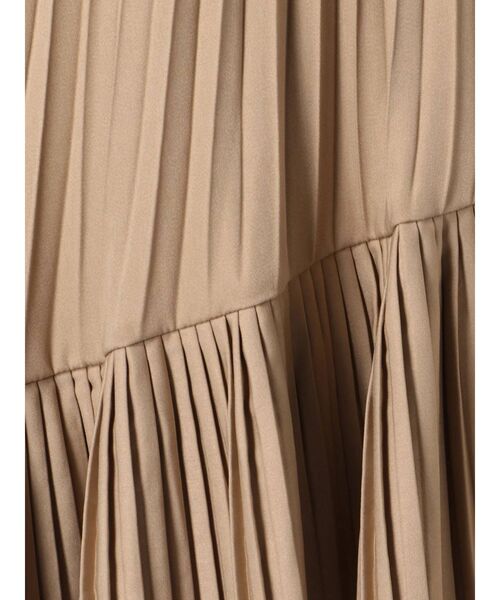 dazzlin（ダズリン）の「ダブルプリーツフレアスカート（スカート・レディース・ベージュ/ブラウン・SMALL/MEDIUM）」の21枚目の写真