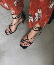 Ameri | CHAIN CROSS SANDALS(サンダル)