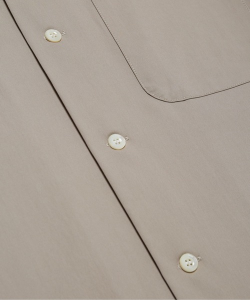 N.HOOLYWOOD（N.ハリウッド）の「SPRING2021 HALF SHIRT（シャツ/ブラウス・メンズ・グレー/ホワイト/ブラウン・38/40/36）」の14枚目の写真