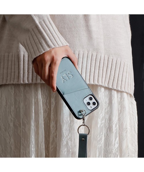 SLY（スライ）の「iPhoneSE iPhone13Pro iPhone13mini/13ProMax/13/12/12Pro/12mini/8/7/6s/6 SLY [ダイカッティングケース]（スマホケース/カバー・レディース・ブラック/ブルー・ONE SIZE/B/K/J/L/A）」の9枚目の写真