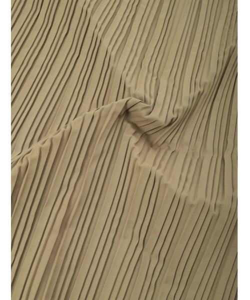 fifth（フィフス）の「ベルト付スタンドカラープリーツワンピース（ワンピース・レディース・ブラック/モカ・MEDIUM）」の11枚目の写真