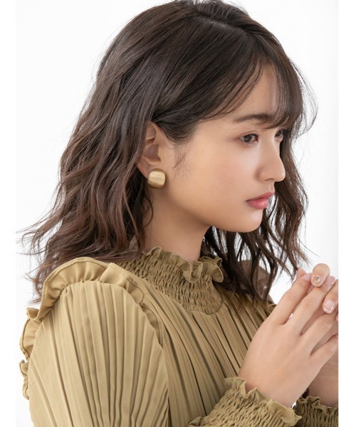 fifth（フィフス）の「ベルト付スタンドカラープリーツワンピース（ワンピース・レディース・ブラック/モカ・MEDIUM）」の17枚目の写真