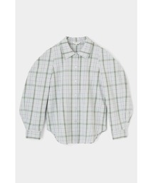 MOUSSY（マウジー）の「VOLUME SLEEVE CHECK シャツ（シャツ/ブラウス