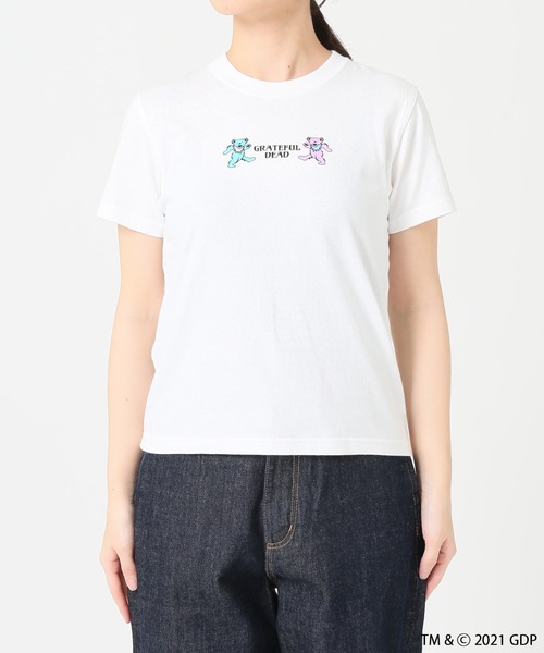 SLOBE citron.（スローブシトロン）の「SLOBE citron.Grateful Dead Tシャツ【洗濯機洗い可能】◆（Tシャツ/カットソー・レディース・ホワイト・FREE）」の18枚目の写真