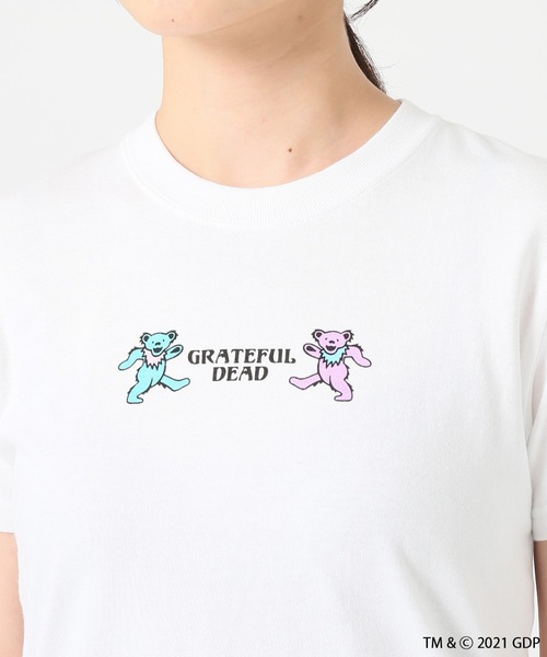 SLOBE citron.（スローブシトロン）の「SLOBE citron.Grateful Dead Tシャツ【洗濯機洗い可能】◆（Tシャツ/カットソー・レディース・ホワイト・FREE）」の6枚目の写真