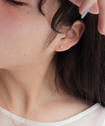 ノワールドプーペ　ピアス　ネックレス　2点セット　ロイヤルブルームーンストーン ノワールドプーペ ピアス ネックレス 2点セット ロイヤルブルー