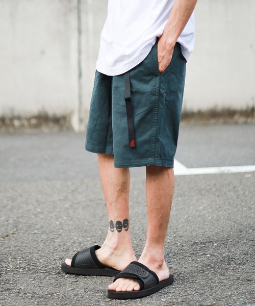 Gramicci（グラミチ）の「【GRAMICCI】NN-SHORTS（チノパンツ・レディース・グレー/ブラック/ネイビー/グレイッシュベージュ/オリーブ/ダークグリーン系/ベージュ/マスタード・SMALL/X-LARGE/LARGE/XX-LARGE/MEDIUM）」の17枚目の写真