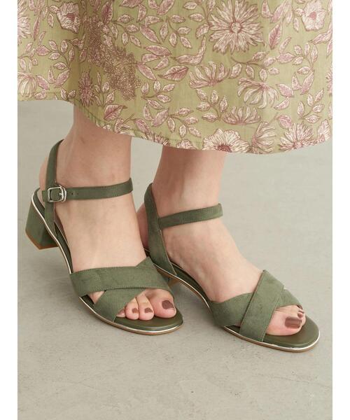 earth music&ecology(アースミュージックアンドエコロジー)の「ORiental Traffic クロスサンダル *(サンダル・レディース・ブラック/キャメル/グリーン・SMALL/MEDIUM/LARGE/LL)」の14枚目の写真