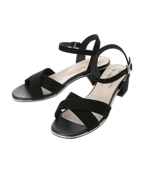 earth music&ecology(アースミュージックアンドエコロジー)の「ORiental Traffic クロスサンダル *(サンダル・レディース・ブラック/キャメル/グリーン・SMALL/MEDIUM/LARGE/LL)」の5枚目の写真