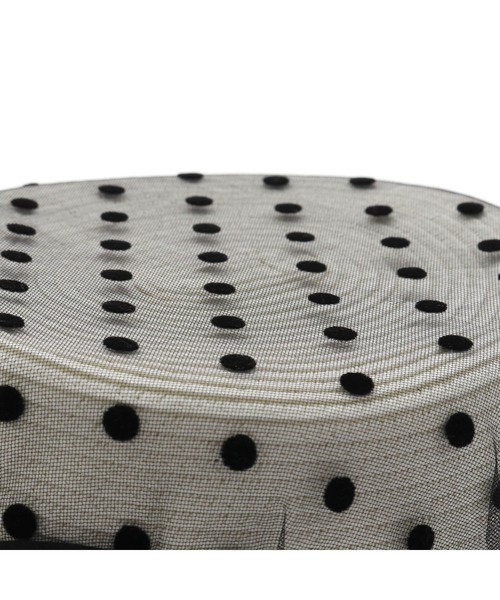 JENNI love（ジェニィラブ）の「ドットチュールキャスケット（キャスケット・キッズ・ブラック/ベージュ/オフホワイト・54cm/56cm）」の16枚目の写真
