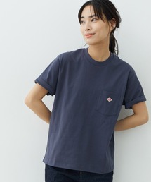 【DANTON】ポケット付きクルーネックTシャツ