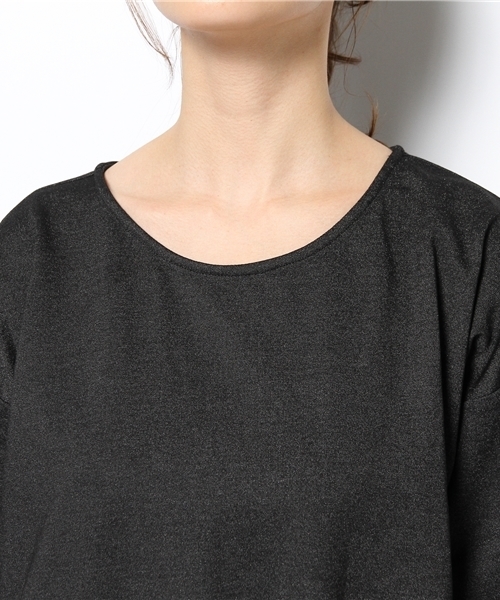 mystic（ミスティック）の「ツイストディテールワンピ（ワンピース・レディース・ネイビー/ボルドー/チャコールグレー・ﾌﾘ-）」の8枚目の写真