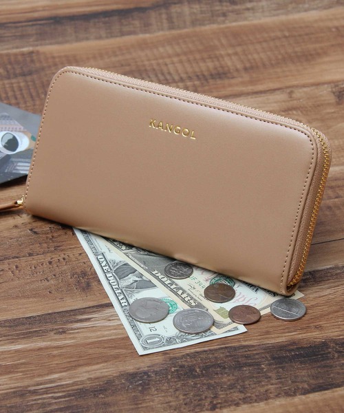 【 】 フェイクレザー ラウンドジップ ウォレット FUNALIVE 財布 Craig フェイクレザーイントレチャートラウンド