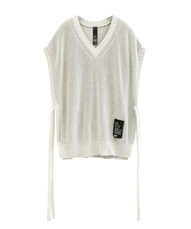 SHAREEF | 【SHAREEF】EX.OVER KNIT VEST(ベスト)