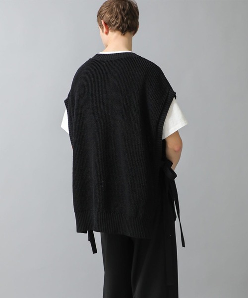 SHAREEF（シャリーフ）の「【SHAREEF】EX.OVER KNIT VEST