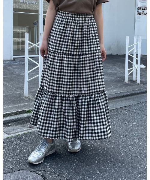FOXEY NEW YORK ギンガムチェックスカート ディオーネ（Dione） FOXEY NEW YORK ギンガムチェックスカート ディオーネ（Dione）