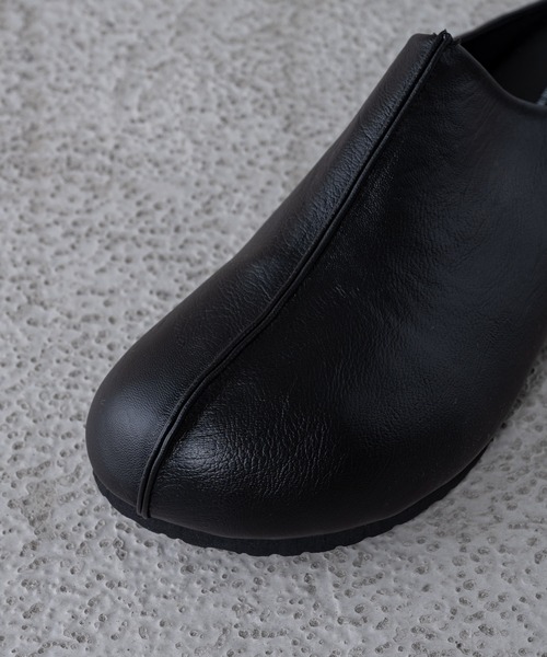 CASPER JOHN(キャスパージョン)の「Over Form Room Shoes/オーバーフォルムルームシューズ(スリッポン・メンズ・ブラック/ナチュラル・SMALL/MEDIUM/LARGE)」の16枚目の写真