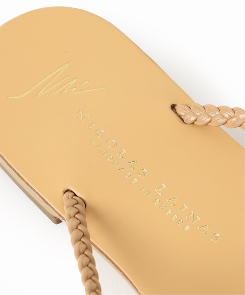 NICOLAS LAINAS(ニコラスライナス)の「【NICOLAS LAINAS/ニコラスライナス】ブレイドサンダル◆(サンダル・レディース・ベージュ・39/35/36/37/38)」の11枚目の写真