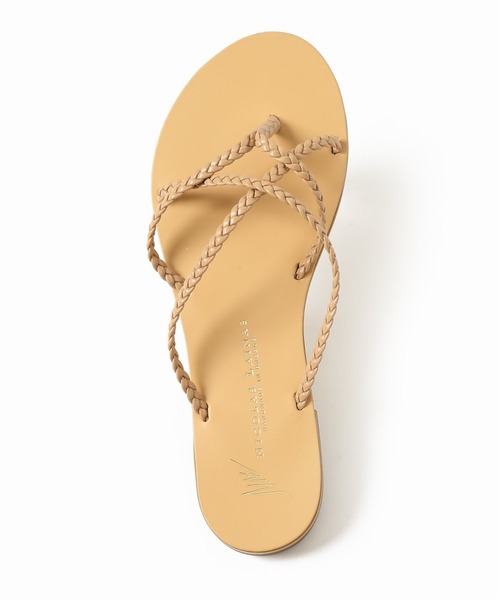 NICOLAS LAINAS(ニコラスライナス)の「【NICOLAS LAINAS/ニコラスライナス】ブレイドサンダル◆(サンダル・レディース・ベージュ・39/35/36/37/38)」の8枚目の写真