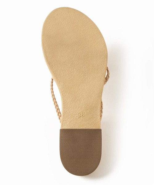 NICOLAS LAINAS(ニコラスライナス)の「【NICOLAS LAINAS/ニコラスライナス】ブレイドサンダル◆(サンダル・レディース・ベージュ・39/35/36/37/38)」の3枚目の写真