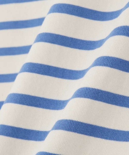 N.（N. Natural Beauty Basic）（エヌエヌナチュラルビューティーベーシック）の「◆度詰めボーダーＴシャツ（Tシャツ/カットソー・レディース・パープル系その他/ブルー系その他/ブラック系その他・MEDIUM）」の18枚目の写真