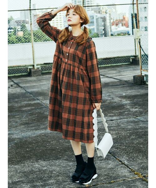 セール ブランド古着 シャツワンピース シャツワンピース Merry Jenny メリージェニー のファッション通販 Zozoused