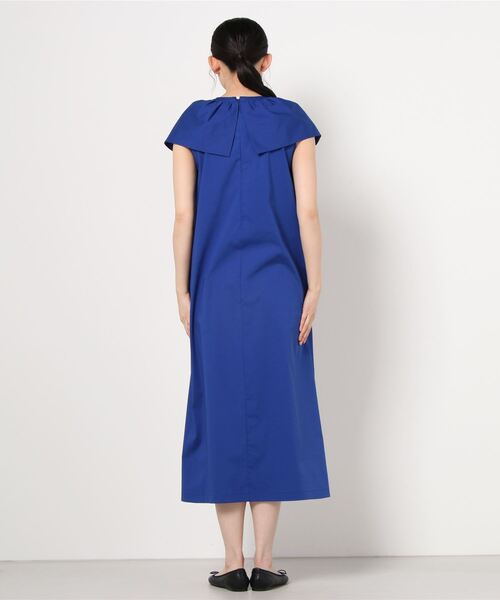 Kaon（カオン）の「KAON FOR ESTNATION / フリルカラーロングワンピース（ワンピース・レディース・ネイビー/パープル/ブラック・FREE）」の9枚目の写真