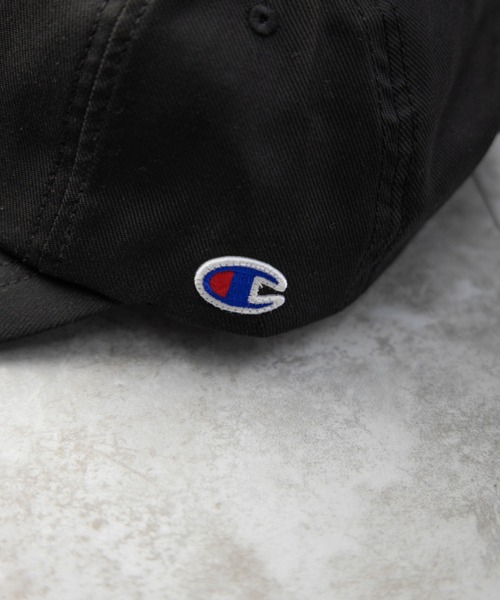 Champion(チャンピオン)の「Champion ビッグCロゴワッペン ツイル マッシュキャップ(キャップ・メンズ・グレイッシュベージュ/ミント/ピンク/ホワイト/ベージュ/ブラック/キャメル・FREE)」の12枚目の写真