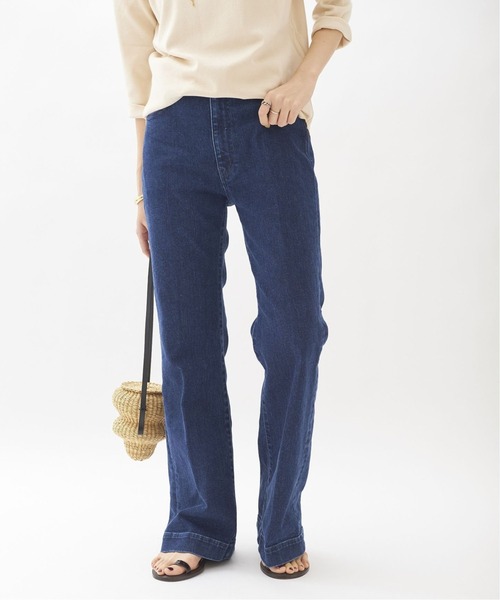 Plage プラージュ　ペインターパンツ　デニム　新品未使用 plage（プラージュ）の「ストレッチセンタープレスデニム2