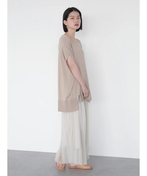 AMERICAN HOLIC（アメリカンホリック）の「プリーツチュールスカート　＊＊（スカート・レディース・ベージュ/ライトグレー/チャコールグレー・FREE）」の14枚目の写真