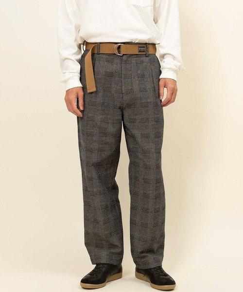 Johnbull（ジョンブル）の「ベルテッドワイドパンツ(ID115)（デニムパンツ・メンズ・チャコールグレー・SMALL/MEDIUM/LARGE）」の6枚目の写真