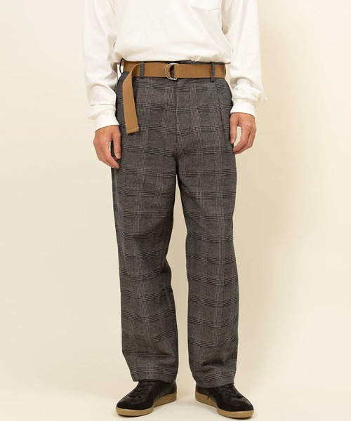 Johnbull（ジョンブル）の「ベルテッドワイドパンツ(ID115)（デニムパンツ・メンズ・チャコールグレー・SMALL/MEDIUM/LARGE）」の14枚目の写真