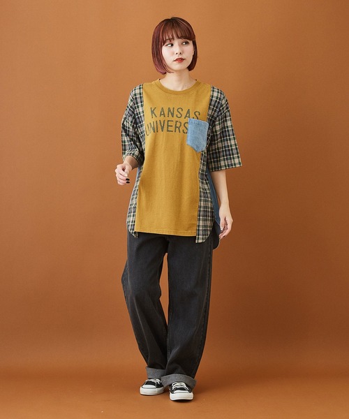 CUBE SUGAR（キューブシュガー）の「デニム 5ポケット パンツ（デニムパンツ・レディース・ブラック/インディゴブルー・S/M）」の13枚目の写真