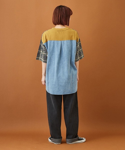 CUBE SUGAR（キューブシュガー）の「デニム 5ポケット パンツ（デニムパンツ・レディース・ブラック/インディゴブルー・S/M）」の15枚目の写真