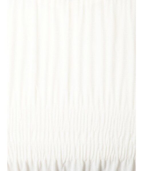 MERCURYDUO（マーキュリーデュオ）の「キャミ付シアーマジョリカプリーツコンパクトニット（ニット/セーター・レディース・ブラック/オフホワイト/ミント・FREE）」の17枚目の写真