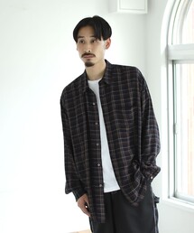 BEAMS | BEAMS / イージーフィット チェック シャツ(シャツ/ブラウス)