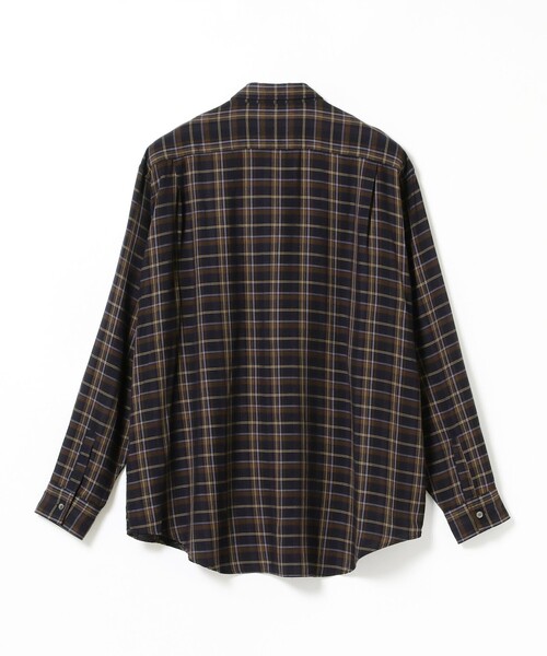 BEAMS（ビームス）の「BEAMS / イージーフィット チェック シャツ（シャツ/ブラウス・メンズ・ブラック/ベージュ・MEDIUM/X-LARGE/SMALL/LARGE）」の21枚目の写真