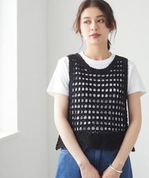 Sugar spoon | ・SUGAR SPOON コードシシュウベスト＊(ベスト)