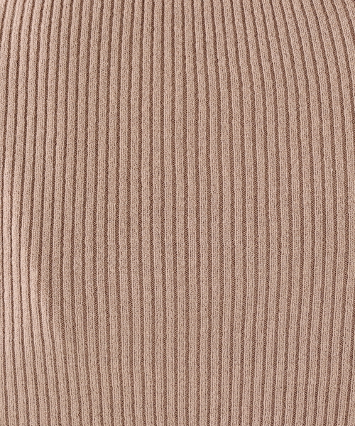 RAY CASSIN（レイカズン）の「リブタートルニットプルオーバー（ニット/セーター・レディース・オフホワイト/ブラック/ベージュ/ライトカーキ/ワイン・FREE）」の16枚目の写真