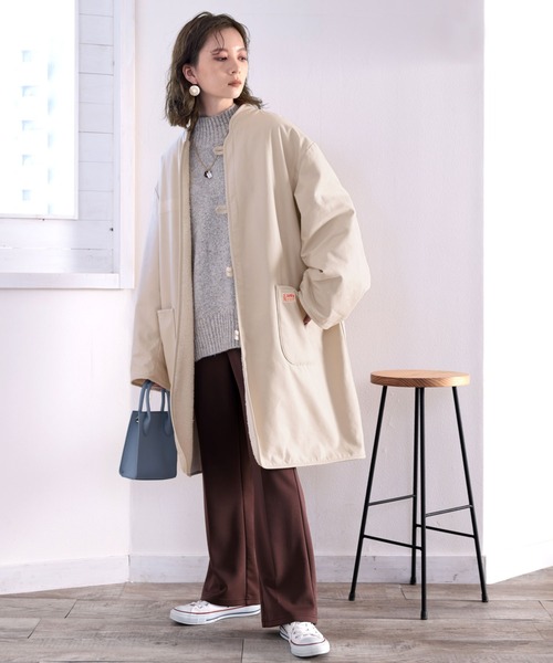 Java（ジャバ）の「《JaVaジャバ コラボ》ちょこっとチャイナ風。裏ボアミリタリーモッズコート（モッズコート・レディース・カーキ/ブラック/ホワイト系その他・X-LARGE/MEDIUM/LARGE）」の18枚目の写真