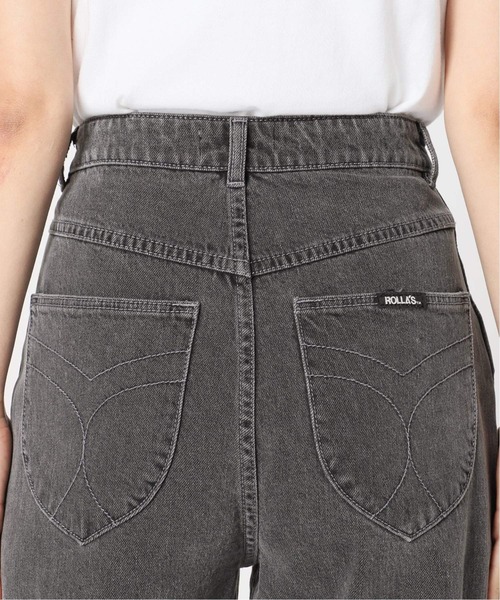 ROLLA'S（ローラス）の「【ROLLA’S/ローラス】ELLE JEAN◆（デニムパンツ・レディース・ブラック系その他・S/M）」の4枚目の写真