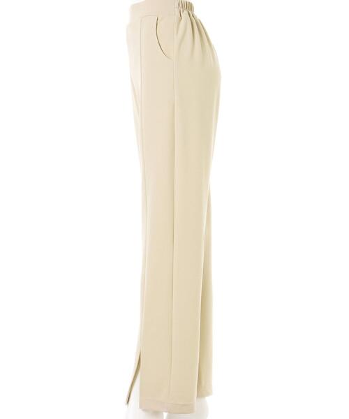 MLI'A（エムリア）の「フロントスリットカット／パンツ（その他パンツ・レディース・ブラウン/レッド/グリーン/ライトベージュ/ブラック・FREE）」の7枚目の写真